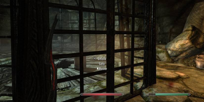 A Master Locked gate in Skyrim