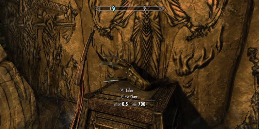 Finding the Glass Claw in Skyrim