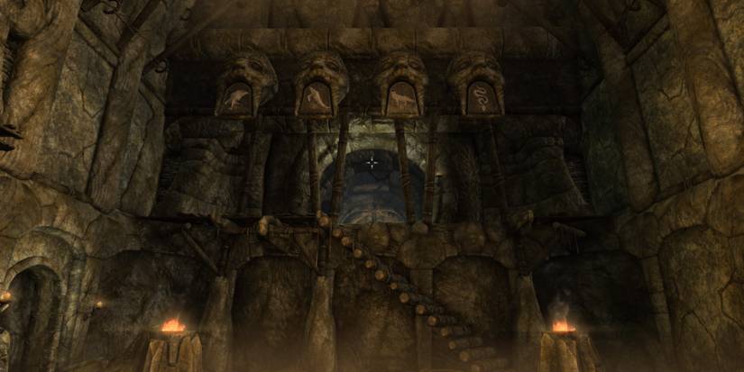 The High Gate Ruins puzzle solution in Skyrim
