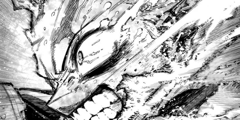 Deku’s fight against Shigaraki my hero academia 412