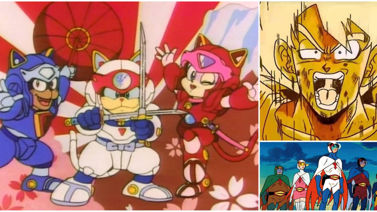 Show-Changing Dubs- Samurai Pizza Cats Dragon Ball Z Gatchaman