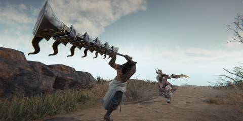 A greatsword in Naraka: Bladepoint