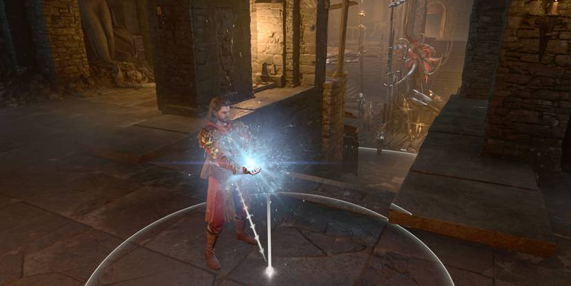 About to use a healing spell