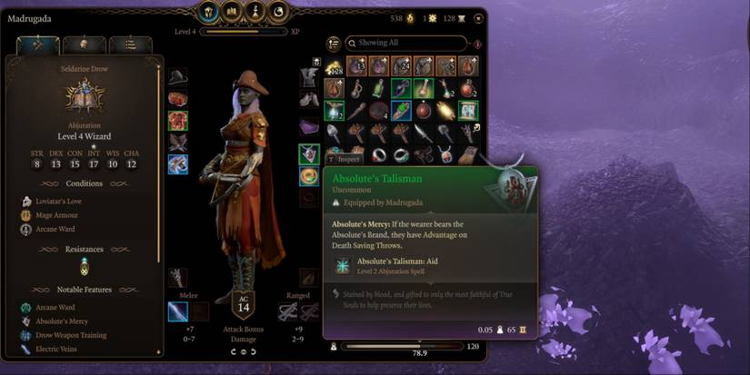 absolute's talisman Baldur's Gate 3