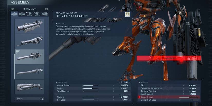 An AC Build that is overburdened