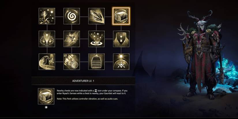 The Adventurer perk from Atlas Fallen