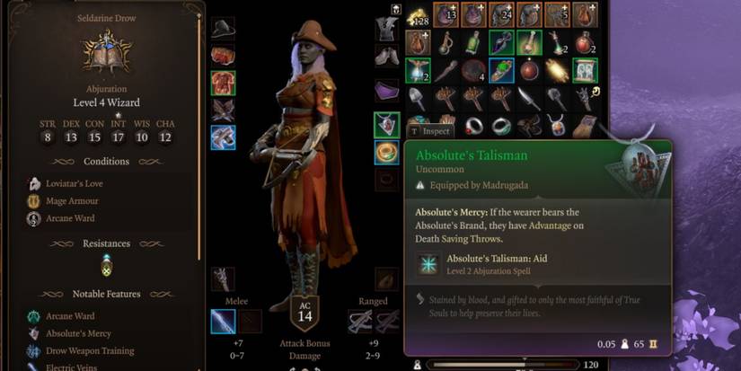 aid abjuration spell bg3