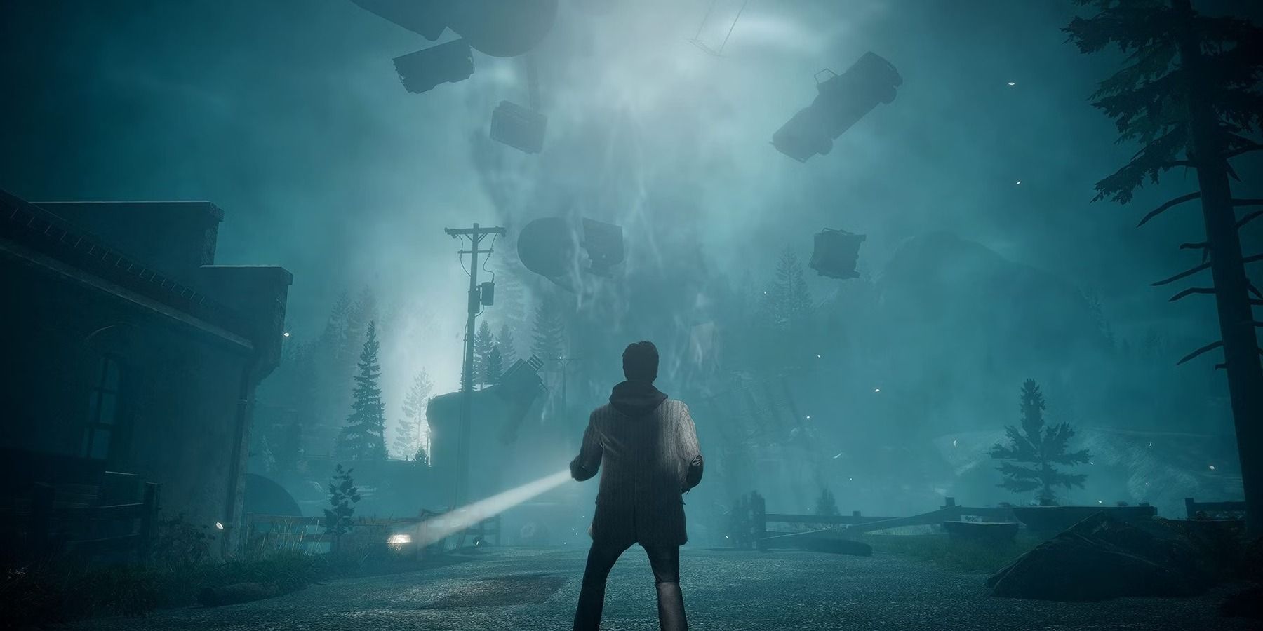 Alan Wake 2 gamescom Showcase Features The Dark Place