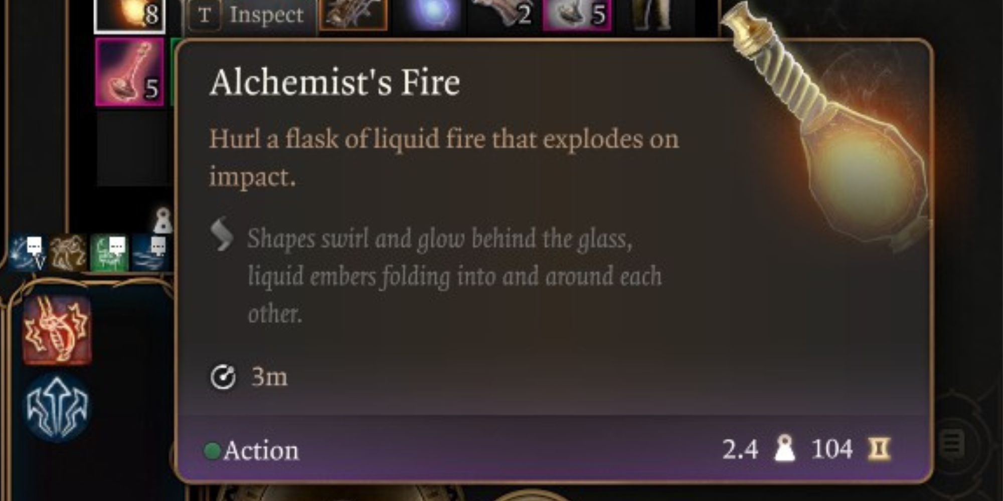 Alchemist's Fire in Baldur's Gate 3