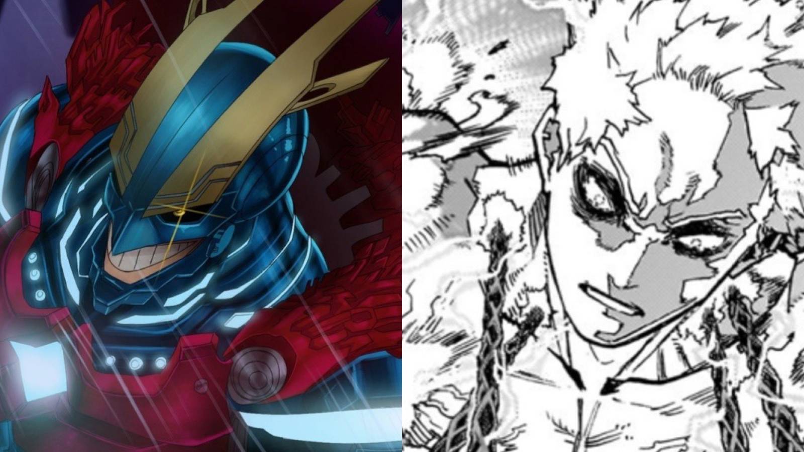All might armored vs all for one my hero academia 396