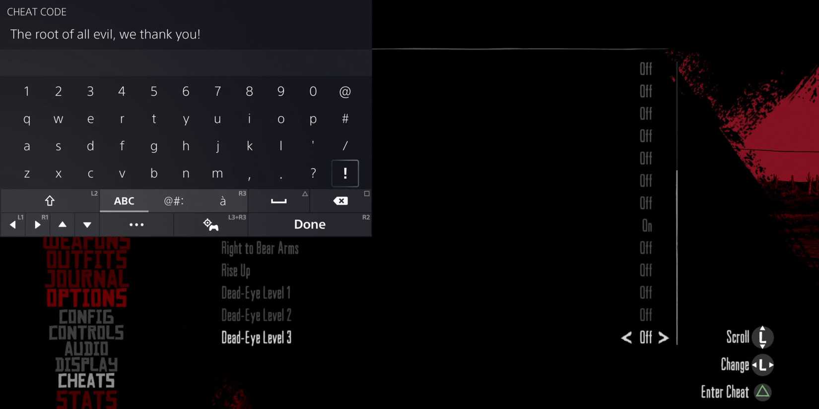Cheat Code Entry How to Unlock Every Cheat in Red Dead Redemption 1 (All RDR 1 Cheats)
