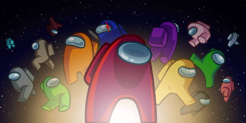 An image showcasing characters from Among Us