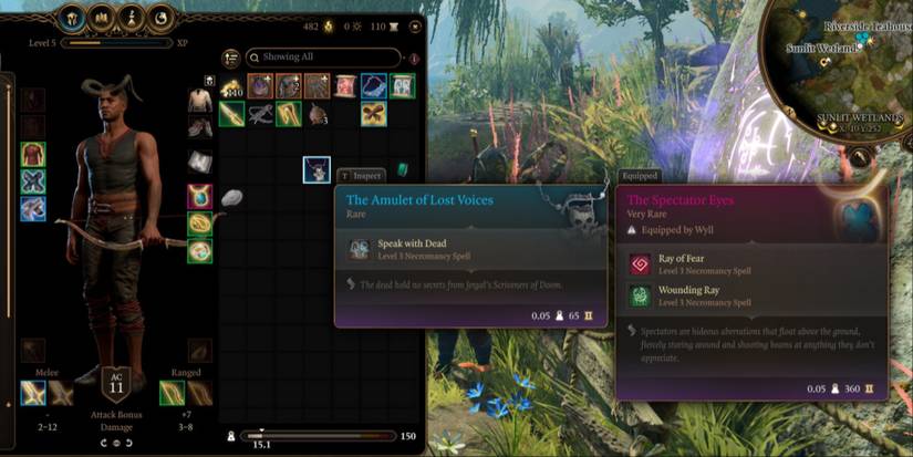 amulet of lost voices and spectator eyes Baldur's Gate 3
