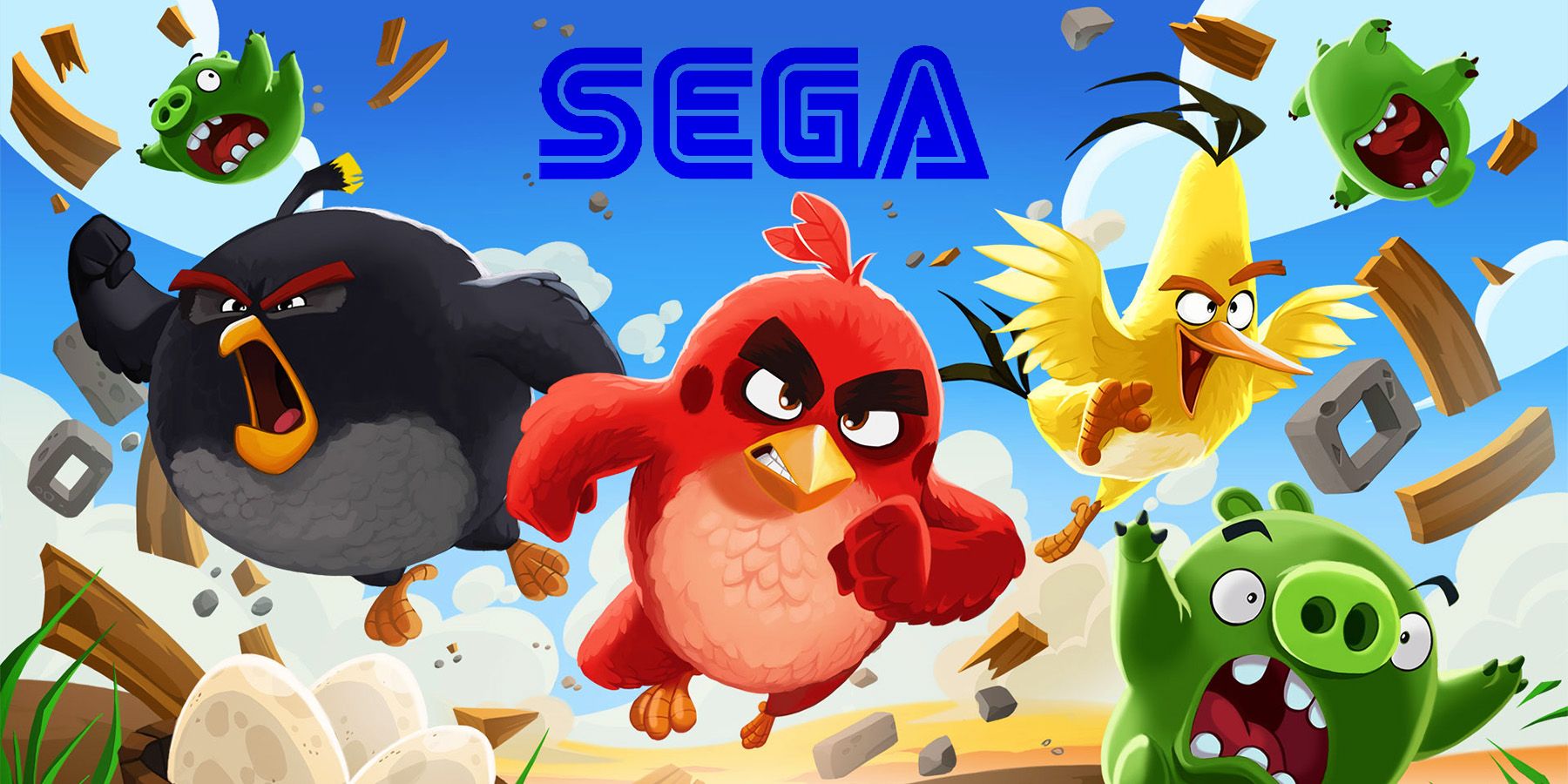 Sega announces plans to buy Rovio, the makers of Angry Birds