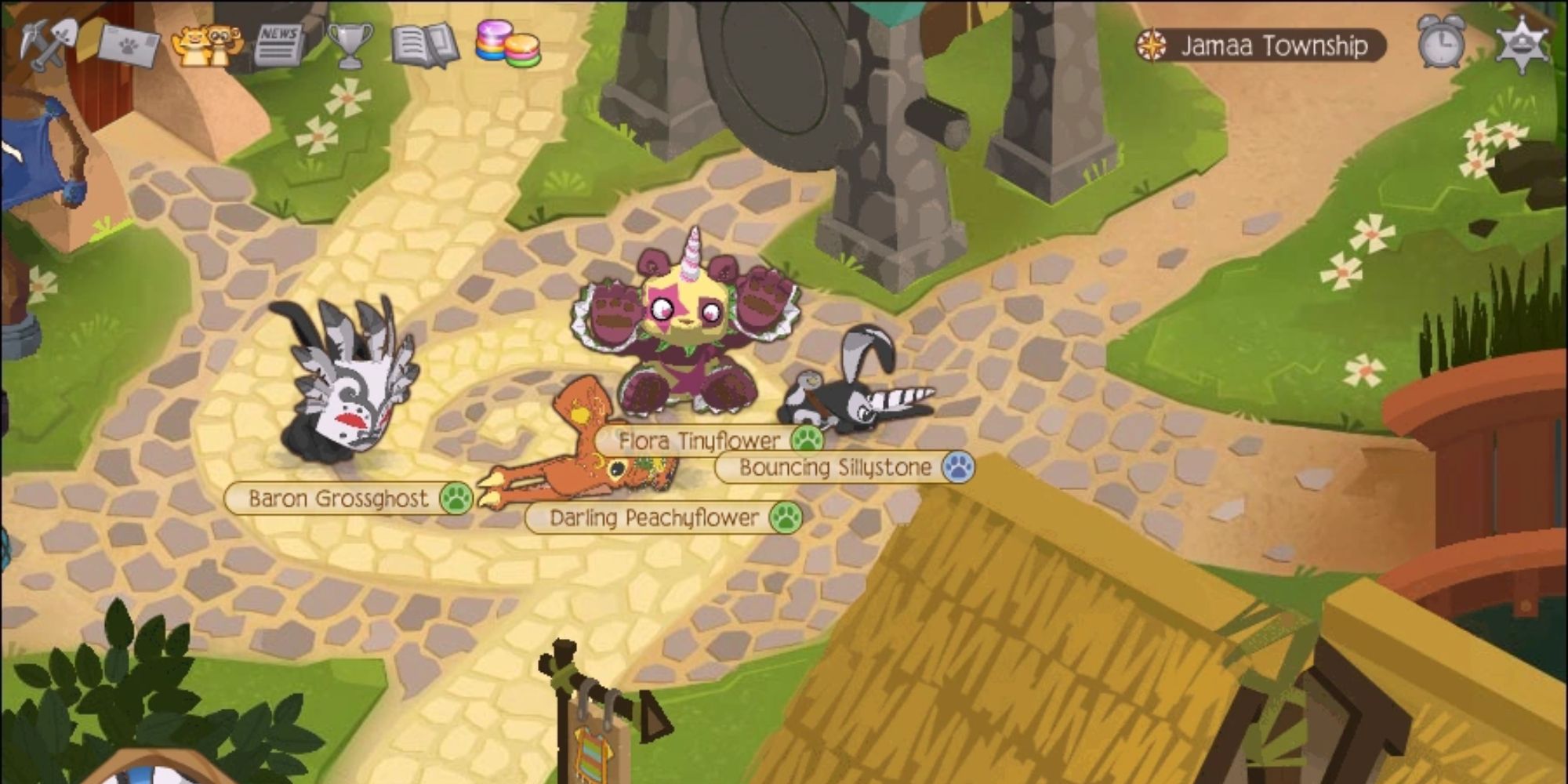 An image showcasing characters from Animal Jam Classic