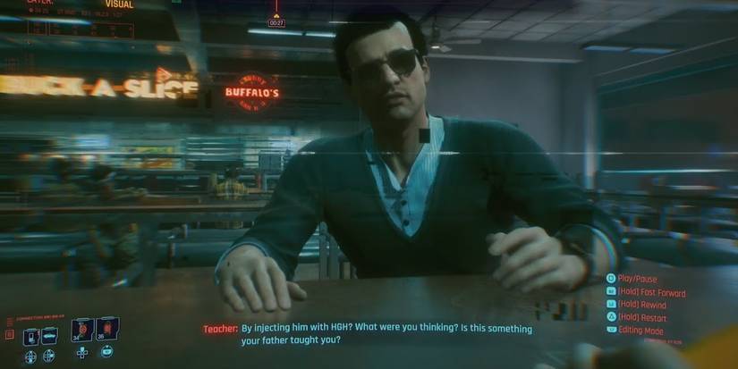 Anthony Harris' braindance in Cyberpunk 2077