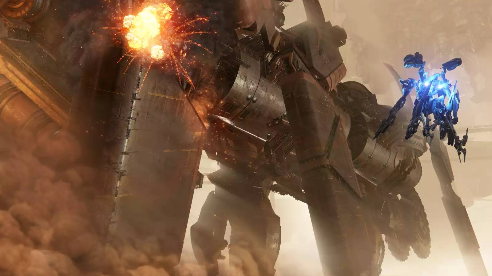 Armored Core 6 Climbing Mining Rig