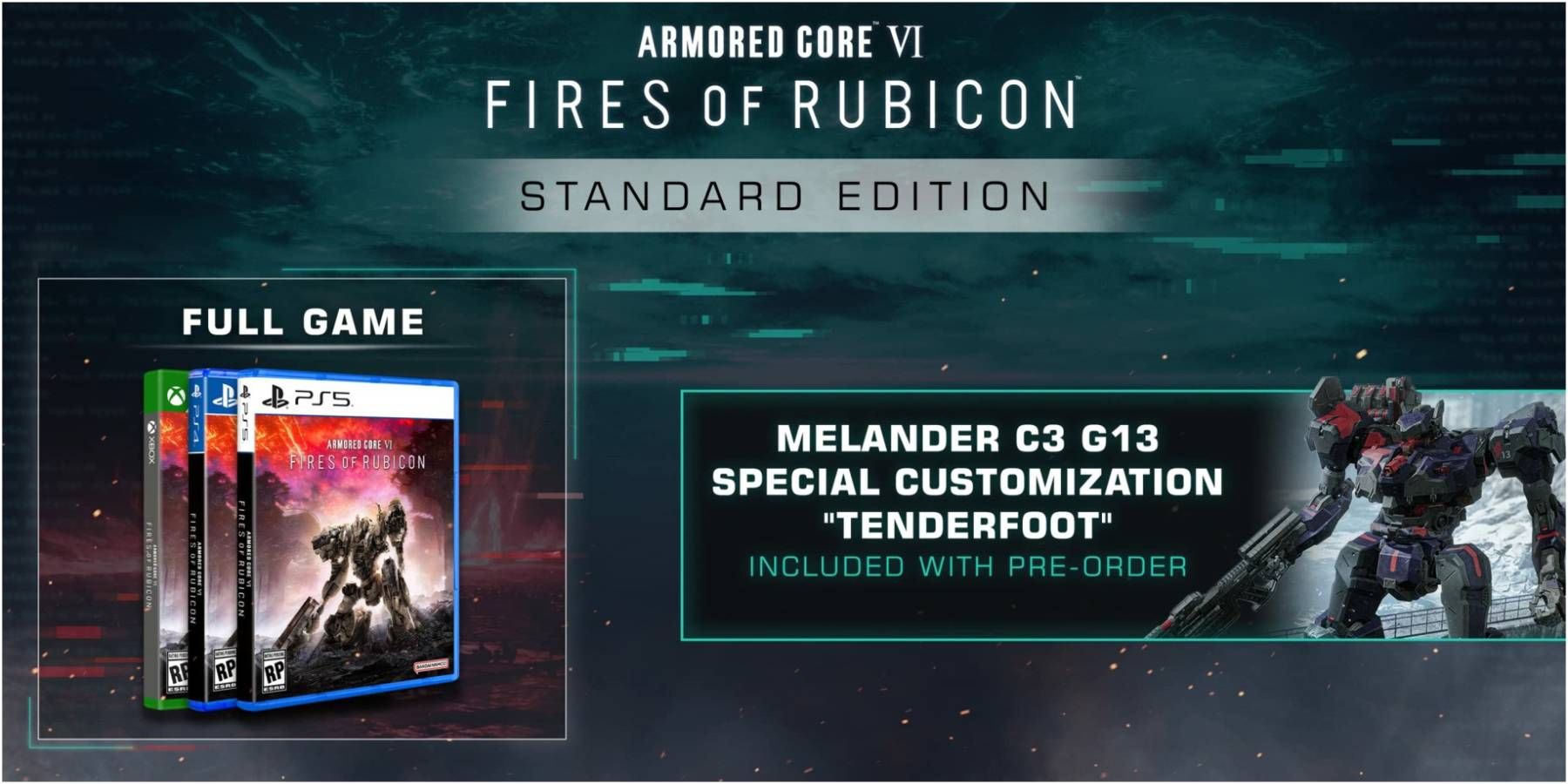 PS5 Armored Core VI: Fires of Rubicon – Launch Edition + Pre-Order