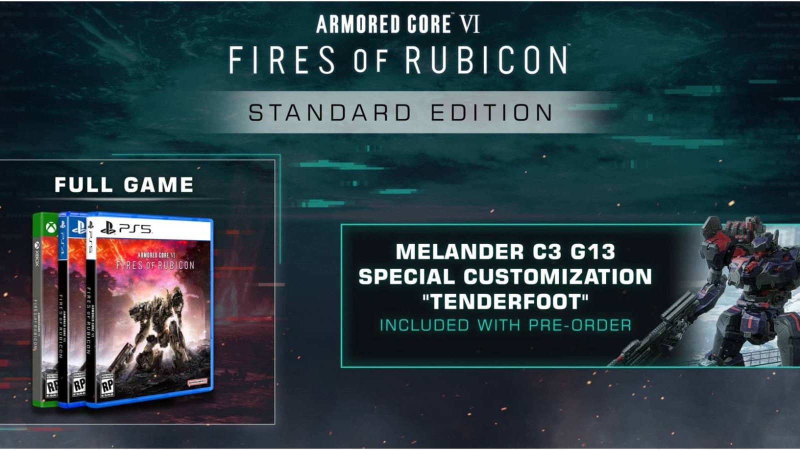 Armored Core 6 Fires of Rubicon Preorder Bonus_Feature Version