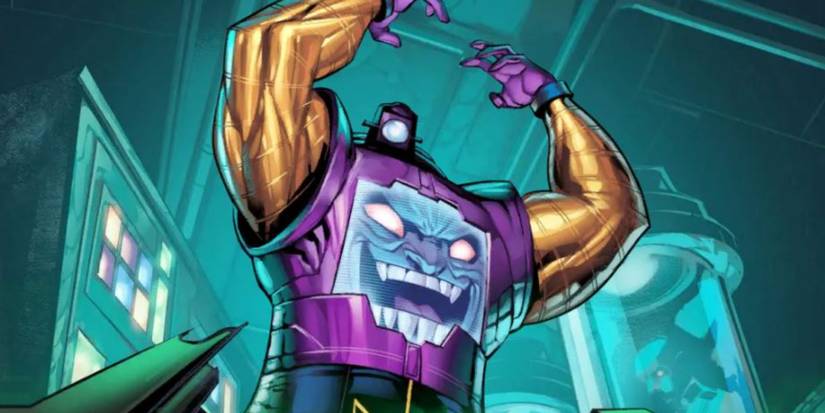 Arnim Zola in his secret lair