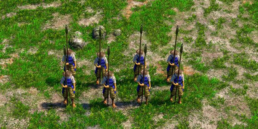 The Japanese Ashigaru unit in Age of Empires 3