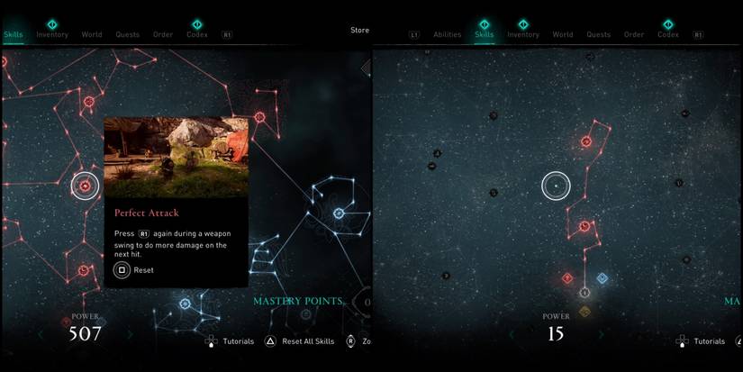 Assassin's Creed Valhalla Bear Skills Perfect Attack and skill path