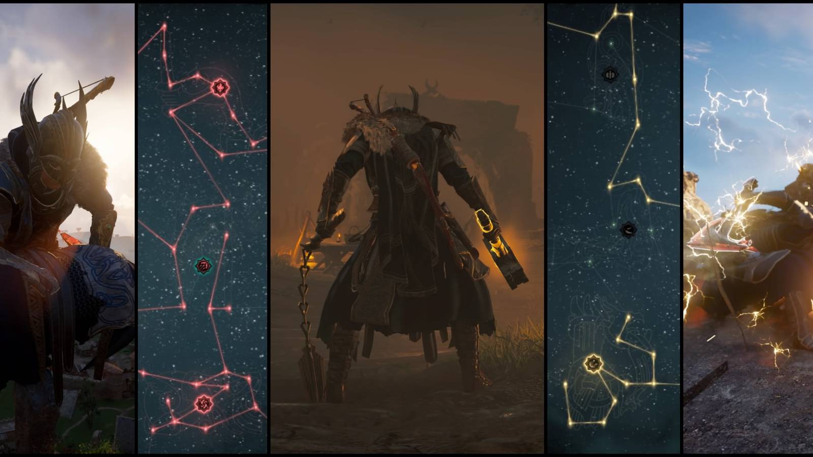 Eivor in Bear gear and skill paths in Assassin's Creed Valhalla