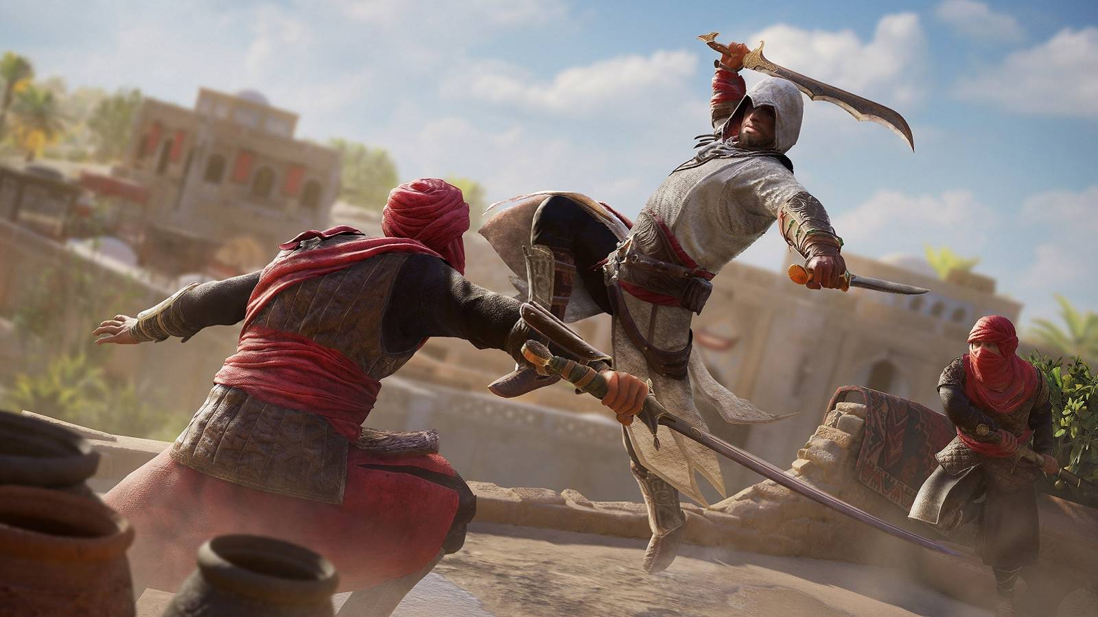 assassins creed mirage combat