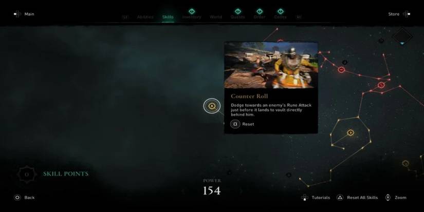 the counter roll skill