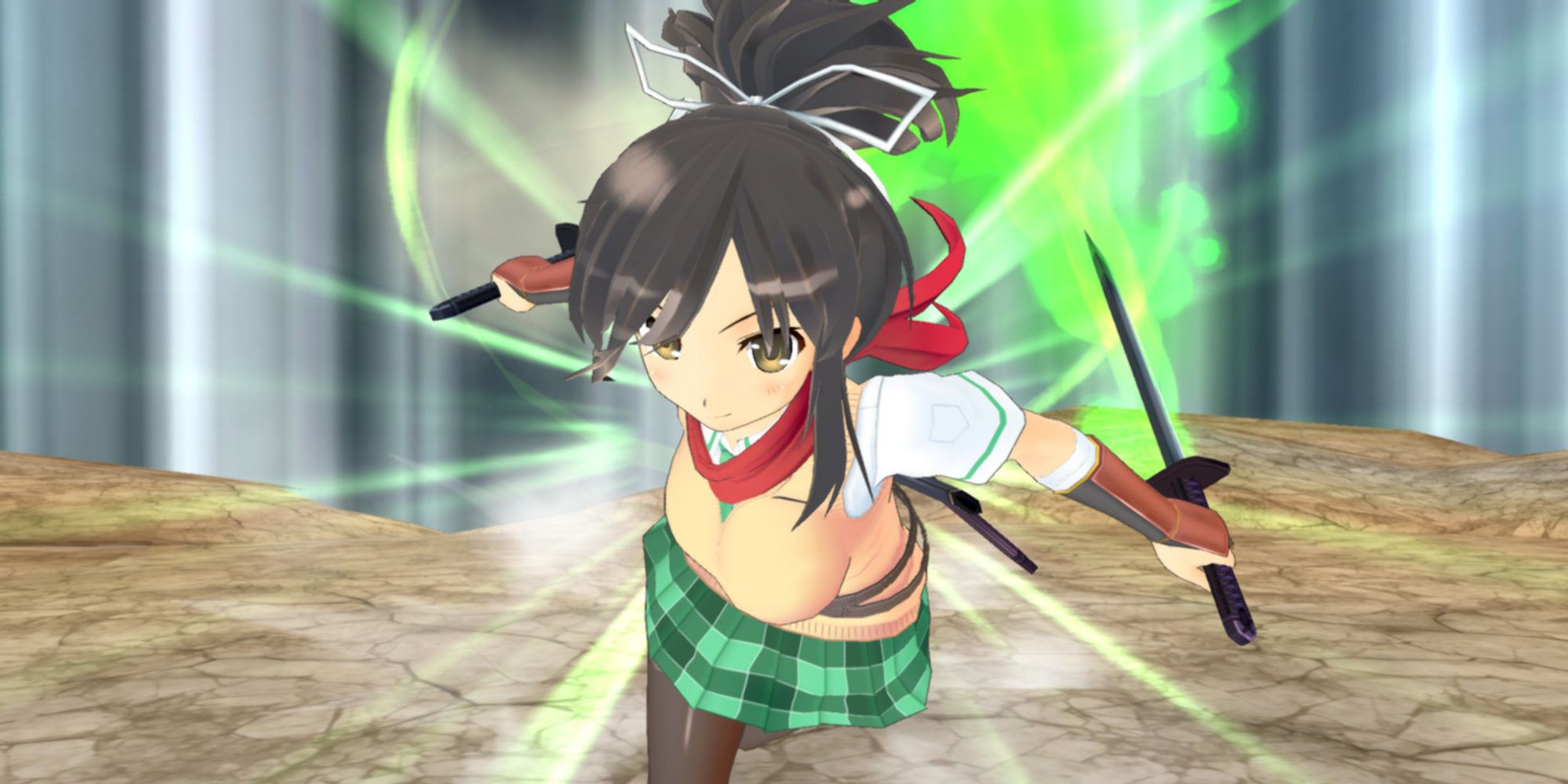 Asuka in Senran Kagura Shinovi Versus