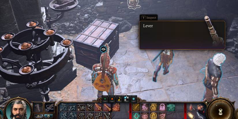 Baldur's Gate 3 Action Economy Free Actions Lever Ranger
