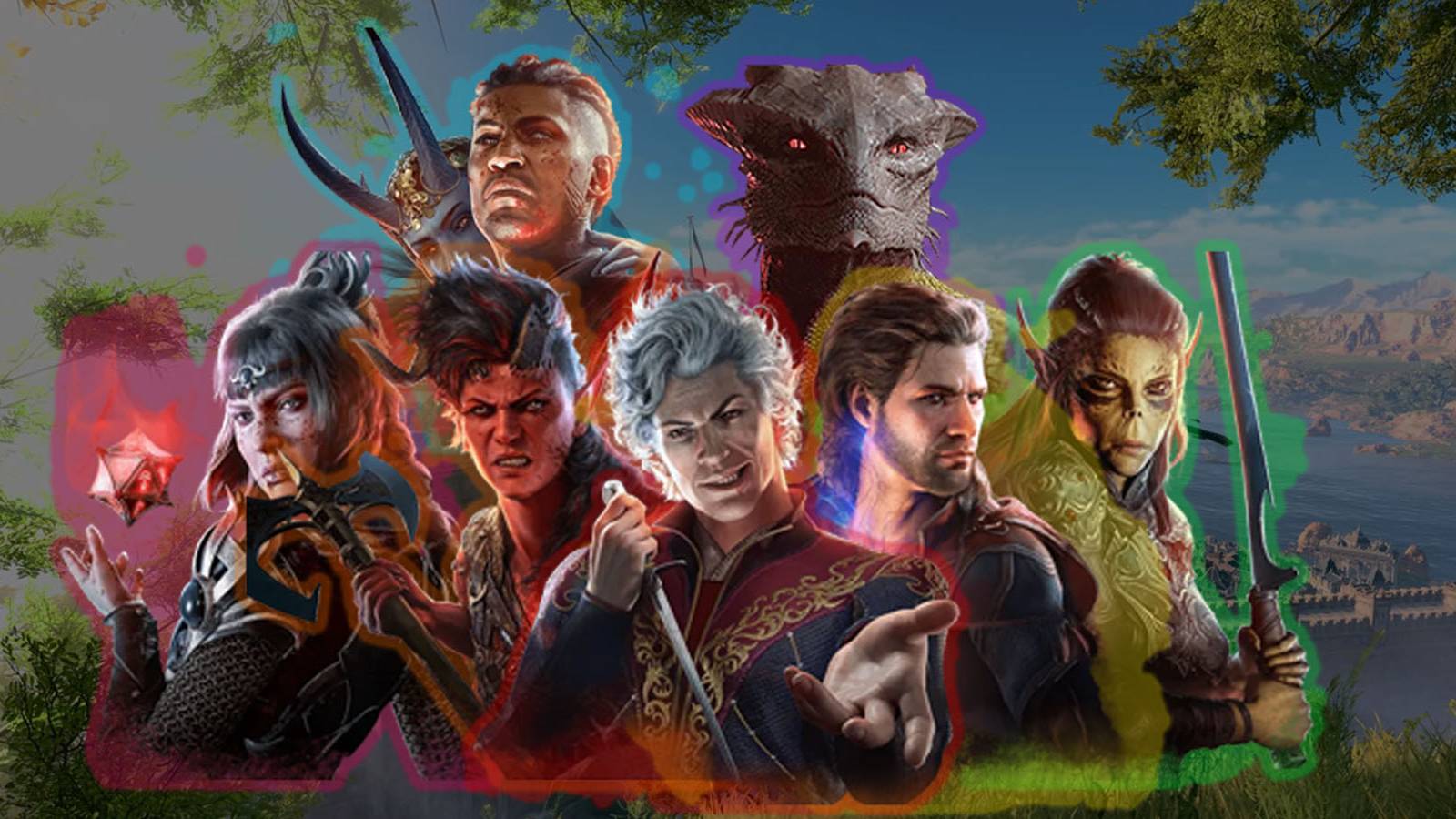 Baldur's Gate 3 cast of lead origins characters