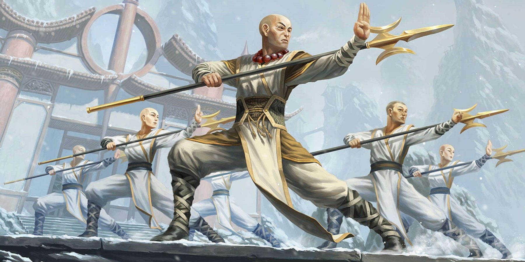 bg3 monk rogue combo multiclass magic the gathering monastary