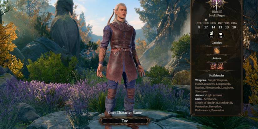 Baldur's Gate 3 - change the default name