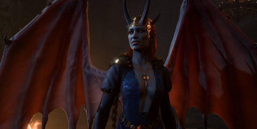 Baldur's Gate 3 cowboy shot of Mizora screenshot