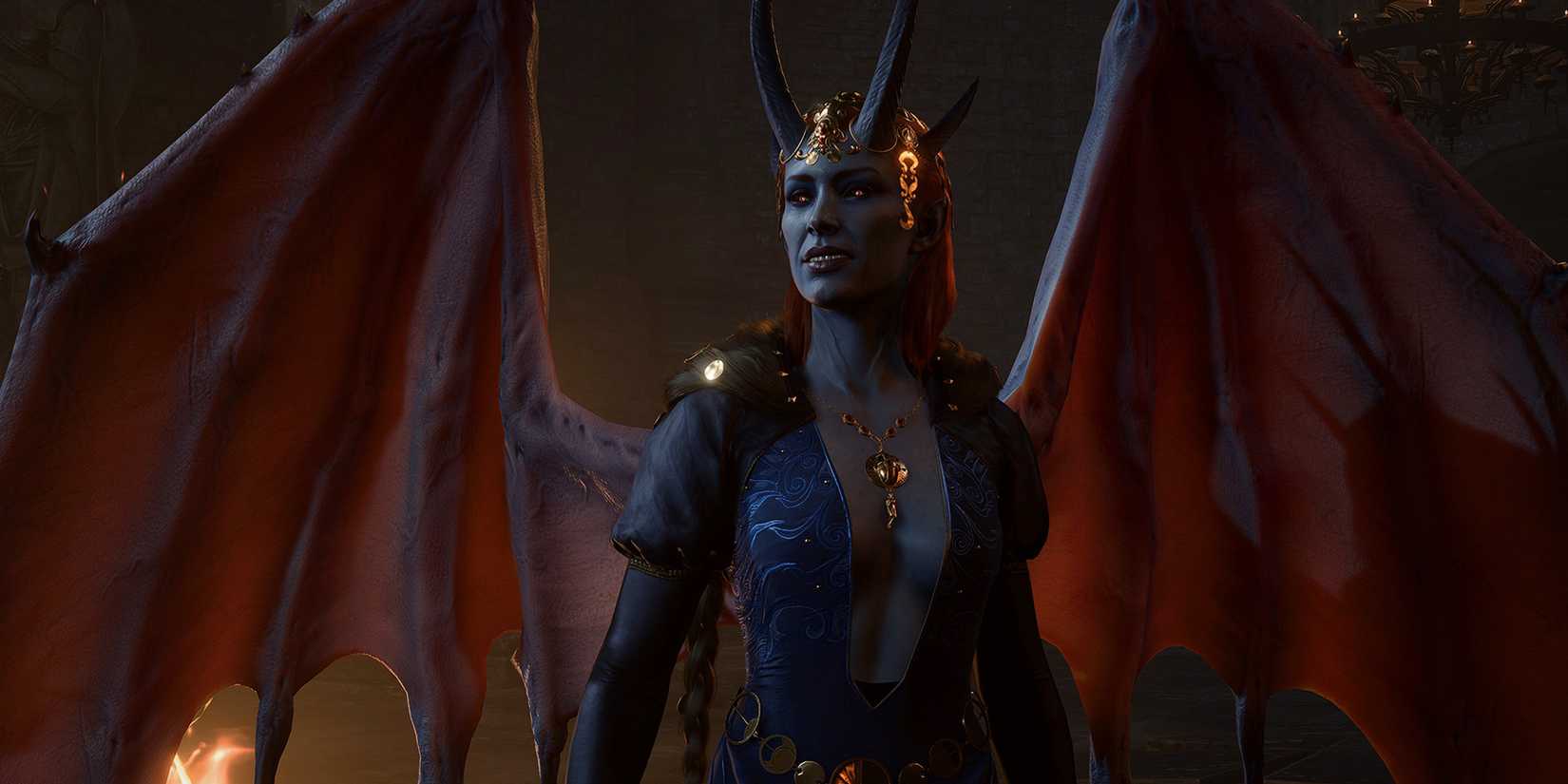 Baldur's Gate 3 cowboy shot of Mizora screenshot