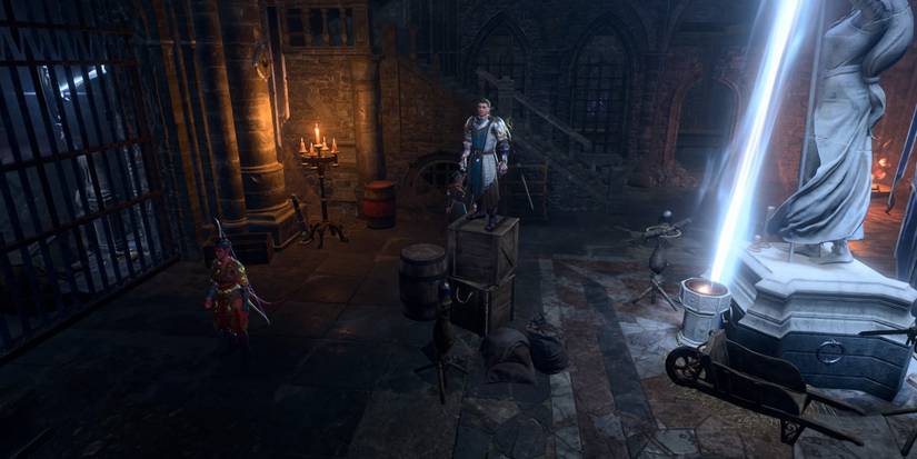 Stacking crates in Baldur's Gate 3