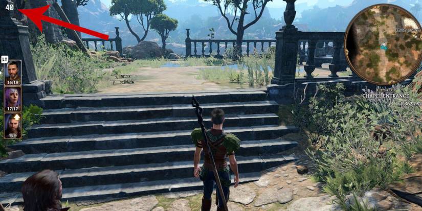 Baldur's Gate 3 - framerate hitting 40 FPS