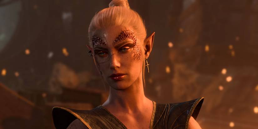 Baldur's Gate 3 Half-elf Character