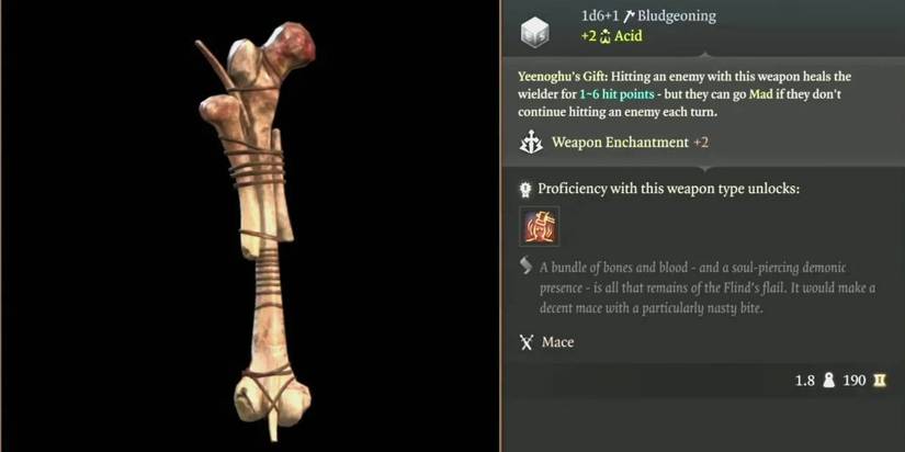 Baldur's Gate 3 Shattered Flail