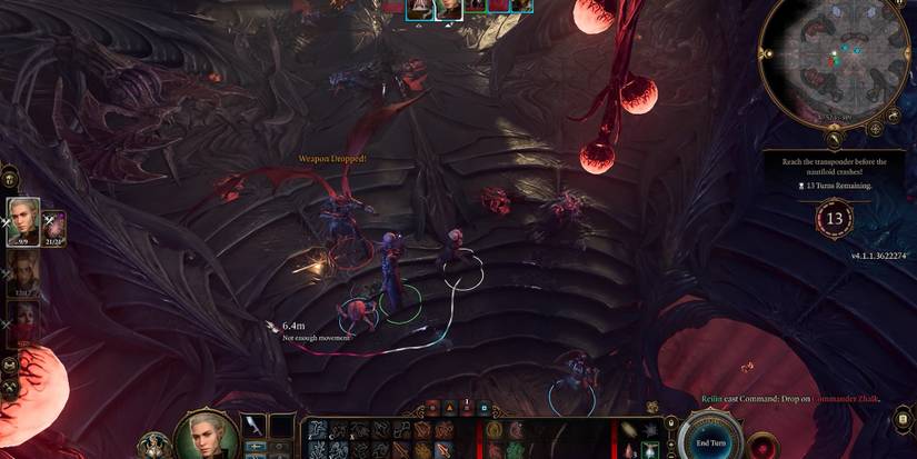 Commanding Zhalk to drop his sword in Baldur's Gate 3 