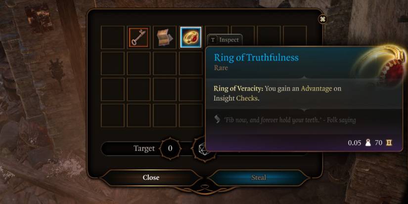 Baldurs Gate 3 Mage Hand Uses Pickpocket