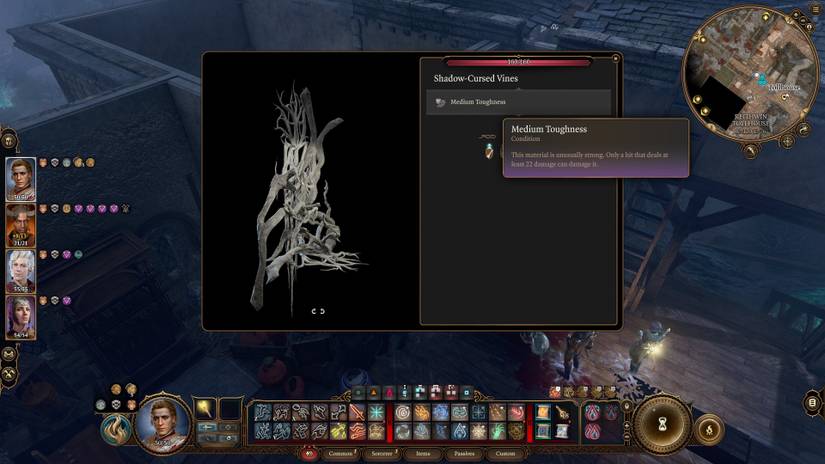 Baldurs Gate 3 Seized Vines