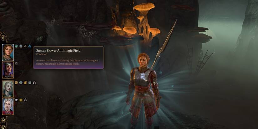 Baldur's Gate 3 Sussur Bloom effect