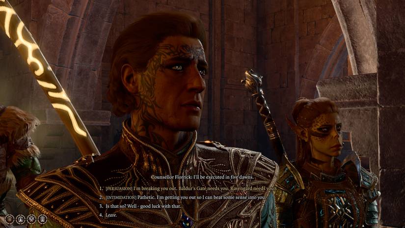 Baldurs Gate 3 Wyrms Rock Florrick Social Roll