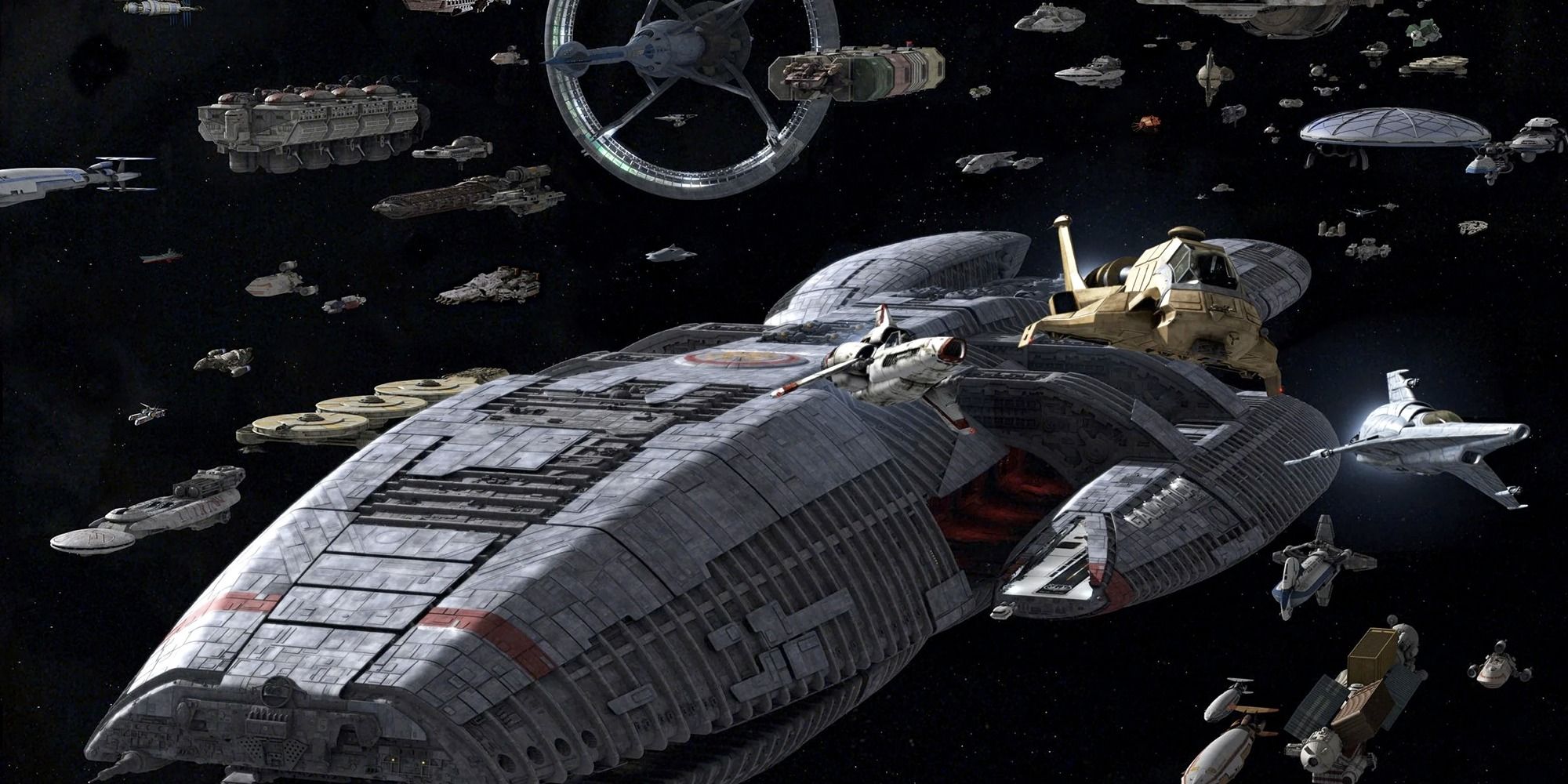 battlestar galactica 2004 the fleet