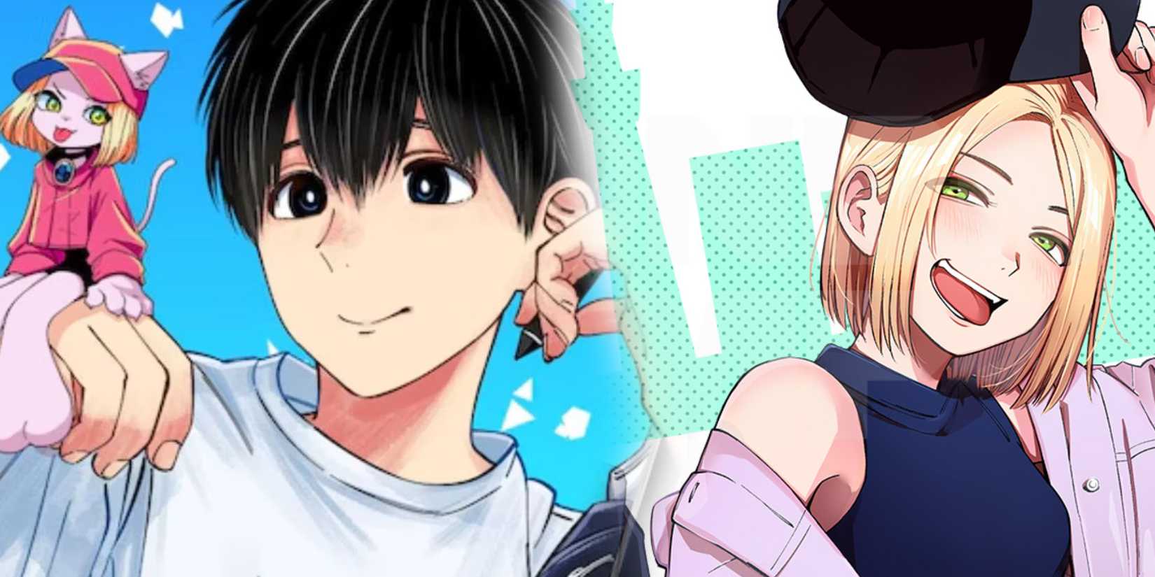 Beat & Motion Tatsuhiko Isekai and Nico Kashiwagi covers for Viz and Shonen Jump