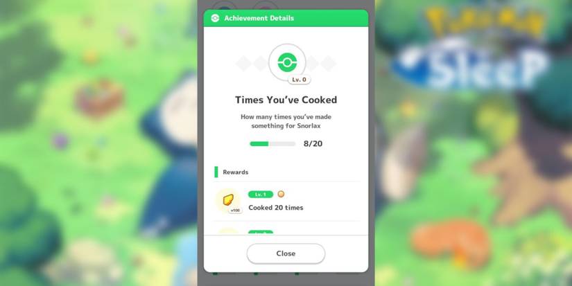 image showing one of the best achievements in pokemon sleep.