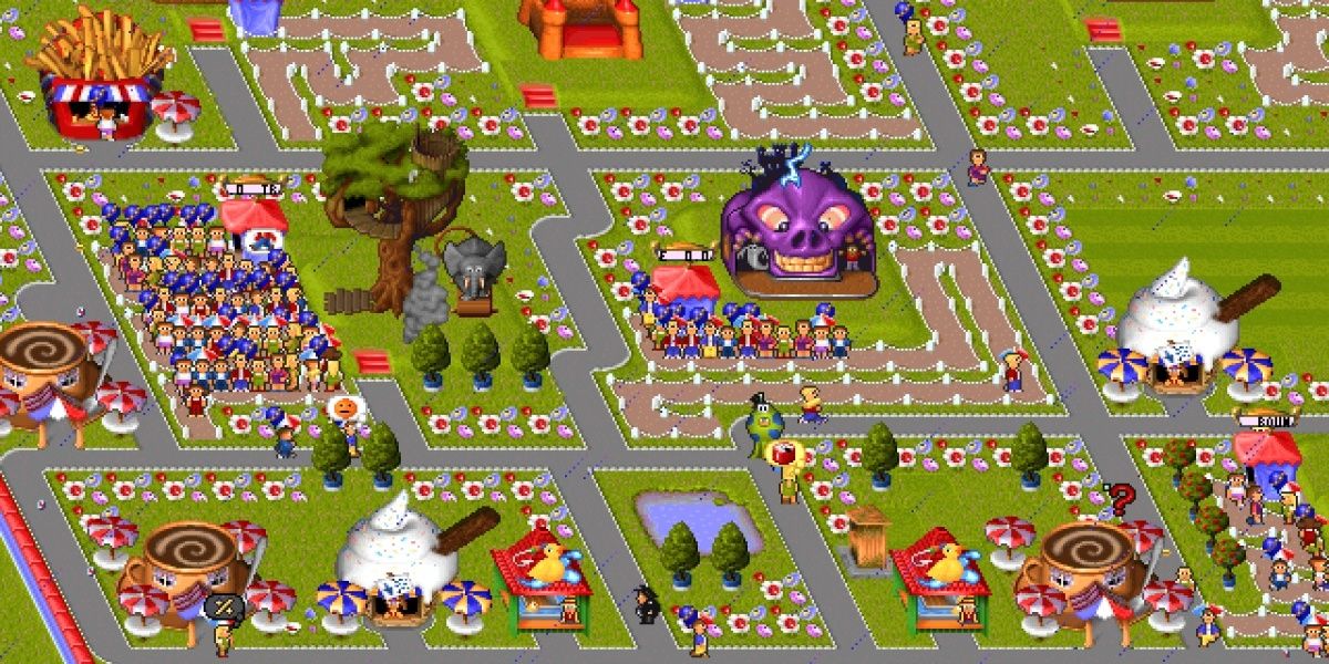 Best Amiga Games- Theme Park