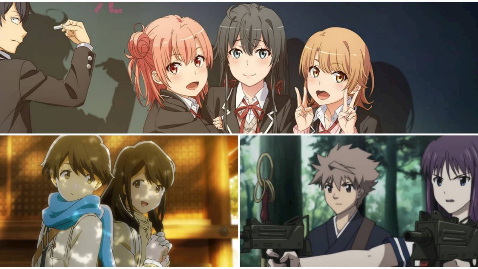 Best Studio Feel Anime- My Teenage Romantic Comedy SNAFU Climax Tsuki ga Kirei Corpse Princess